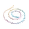 Transparent Glass Beads Strands GLAA-E036-07A-4