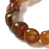 Natural Red Agate Beads Strands G-NH0017-B03-02-4