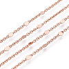 Brass Flat Round Link Chains CHC-TAC0009-03RG-3