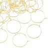 SHEGRACE Brass Hoop Earring Findings XGRPCH280-218G-2