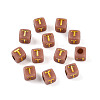 Plating Acrylic Beads OACR-N140-01B-T-1