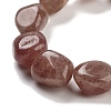 Natural Strawberry Quartz Beads Strands G-Z061-A06-01-4