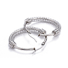 Non-Tarnish 304 Stainless Steel Hoop Earrings EJEW-L232-032B-P-2