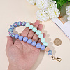 1Pc Silicone & Wood Pendant Decorations HJEW-BM0001-61B-3