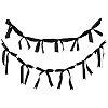 2 Styles Cloth Bowknot Banners AJEW-SP0002-70E-1