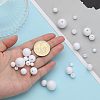 340Pcs Opaque Acrylic Beads MACR-CA0001-36-3