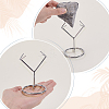 Alloy Mineral Stone Display Holder LS-ODIS-WH0030-239P-3