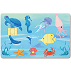 PVC Plastic Waterproof Card Stickers DIY-WH0432-065-1