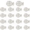 40Pcs Alloy Beads FIND-YW0010-41S-1