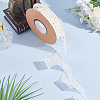 20 Yards Hot Stamping Star Polyester Chiffon Ribbons AJEW-WH0518-71B-4