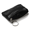 PU Leather Wallets with Alloy Zipper AJEW-B024-08-3