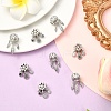 4Pcs 2 Styles Alloy European Beads FIND-YW0009-98-4