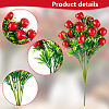 Plastic Imitation Apple AJEW-WH0502-39-4