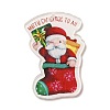 Christmas Theme Opaque Acrylic Pendants SACR-Z004-04H-1