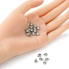 20Pcs 201 Stainless Steel Rhinestone Charms STAS-YW0002-02A-4