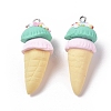 Handmade Polymer Clay Pendants PORC-TAC0001-01B-1