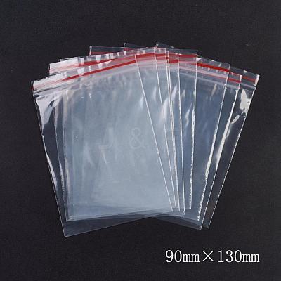 Plastic Resealable Packaging Bags OPP-G001-D-9x13cm-1