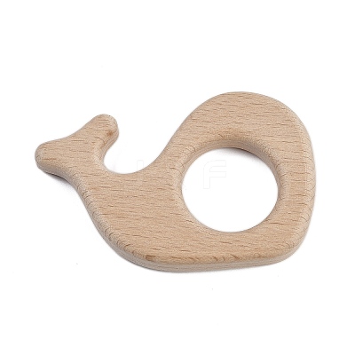 Natural Beech Wooden Baby Teething Toys WOOD-U003-01-1