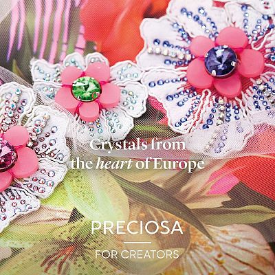 Preciosa® MAXIMA Crystal Round Stones X-PRC-RASS47-00030-281-1