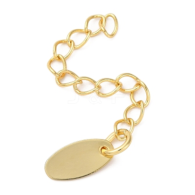 Brass Ends with Chain KK-D378-09G-03-1