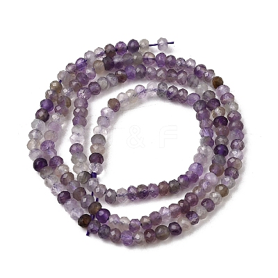 Natural Amethyst Beads Strands G-P581-B01-01-1