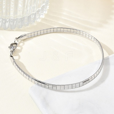 304 Stainless Steel Link Chain Bracelets for Women BJEW-Z178-11P-1