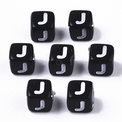 Opaque Acrylic Beads SACR-N002-01J-1