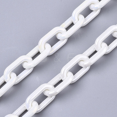 Acrylic Opaque Cable Chains PACR-N009-002J-1