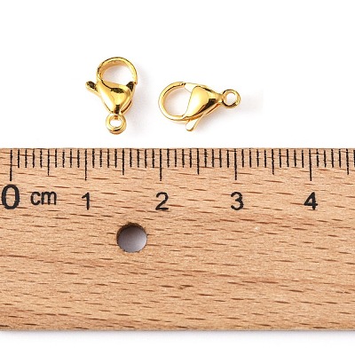 304 Stainless Steel Lobster Claw Clasps STAS-R050-11x7mm-02-1