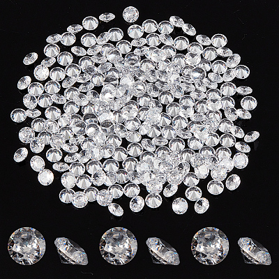 Cubic Zirconia Cabochons ZIRC-FG0001-09C-1