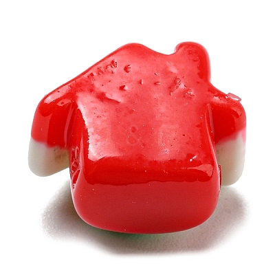 Christmas Opaque Resin Cabochons RESI-K027-21E-1