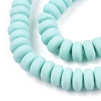 Handmade Polymer Clay Beads Strands CLAY-N008-008H-1