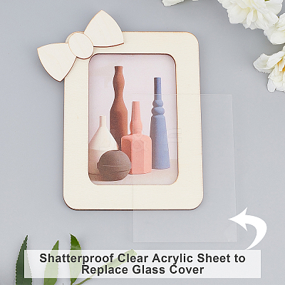 Transparent Acrylic for Picture Frame TACR-OC0001-04C-1