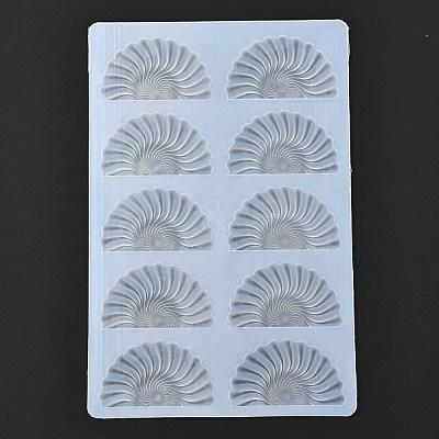 Fan Food Grade Silicone Molds DIY-I058-04-1