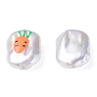 ABS Plastic Imitation Pearl Beads KY-N015-166-1