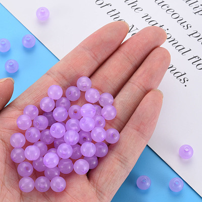 Imitation Jelly Acrylic Beads MACR-S373-66-EA04-1