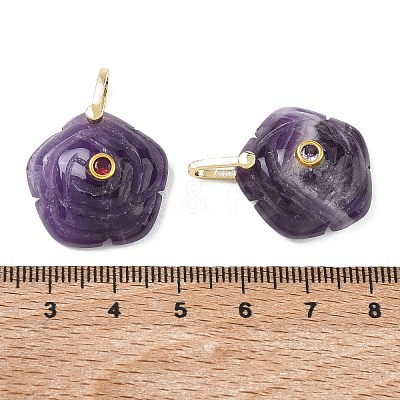 Natural Amethyst Carved Pendants GG-CBAF4FB-01G-07-1