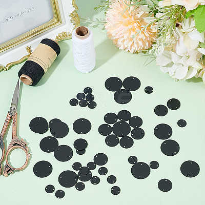 300Pcs 3 Styles Acrylic Mirror Sew on Rhinestones FIND-WR0012-08A-1