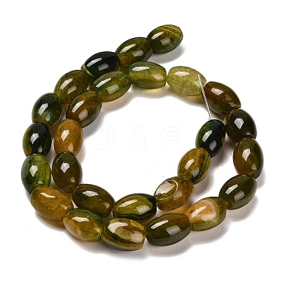 Natural Agate Beads Strands G-B079-E01-01F-1