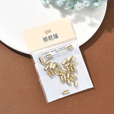 SHEGRACE Brass Cord Ends XGRQ2O646-433G-1