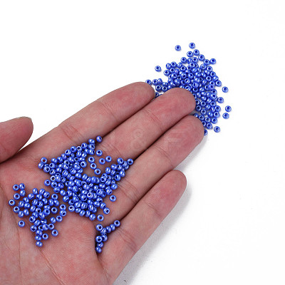 8/0 Czech Opaque Glass Seed Beads SEED-N004-003A-25-1