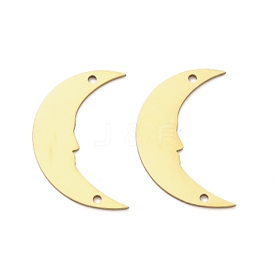 201 Stainless Steel Connector Charms STAS-Z162-05G-1