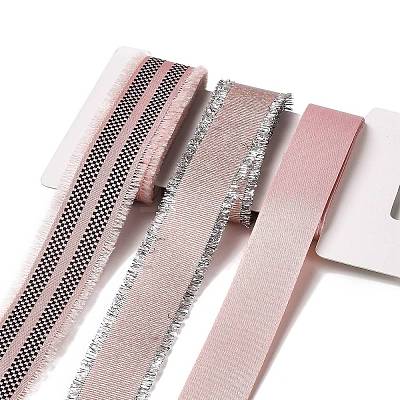 9 Yards 3 Styles Polyester Ribbon SRIB-A014-B10-1