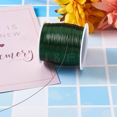 Round Copper Beading Wire for Jewelry Making YS-TAC0004-0.4mm-06-1