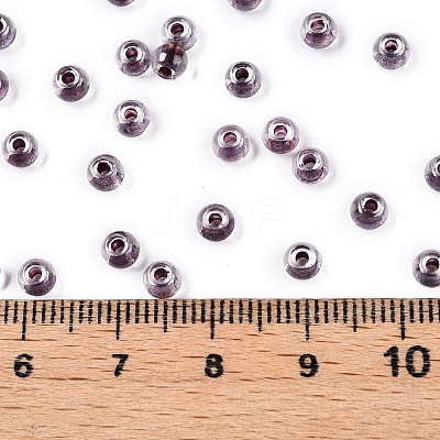 6/0 Transparent Inside Colours Glass Seed Round Beads X1-SEED-N006-004N-1