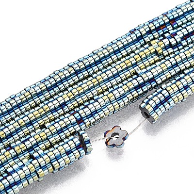 Electroplated Synthetic Non-magnetic Hematite Beads Strands G-T139-63A-1