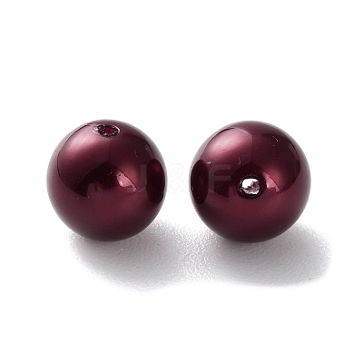 Plastic Imitation Pearl Beads X-FIND-M059-01C-02-1