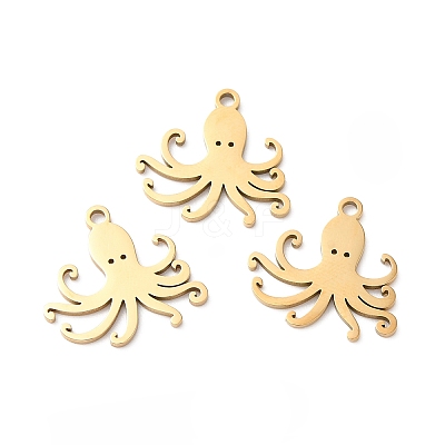 201 Stainless Steel Pendants STAS-I199-D02-G-1