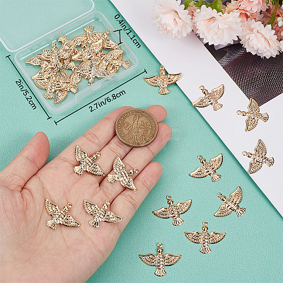 Brass Pendants KK-BBC0009-87-1