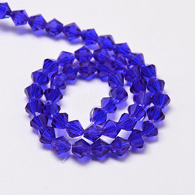 Transparent Glass Beads Strands LS-EGLA-A039-T6mm-D06-1